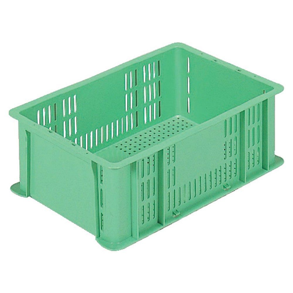 サンコー サンテナー B#19-N グリーン 101905-00 ×10個セット【メーカー直送・代引不可】【法人限定】, グリーン, 10P