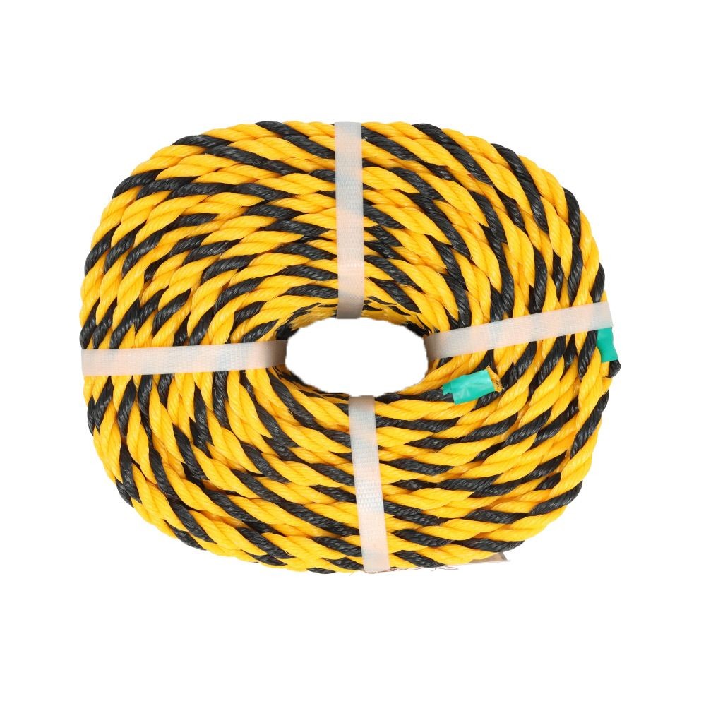 標識ロープ　太, イエロー(50m), 50.0m