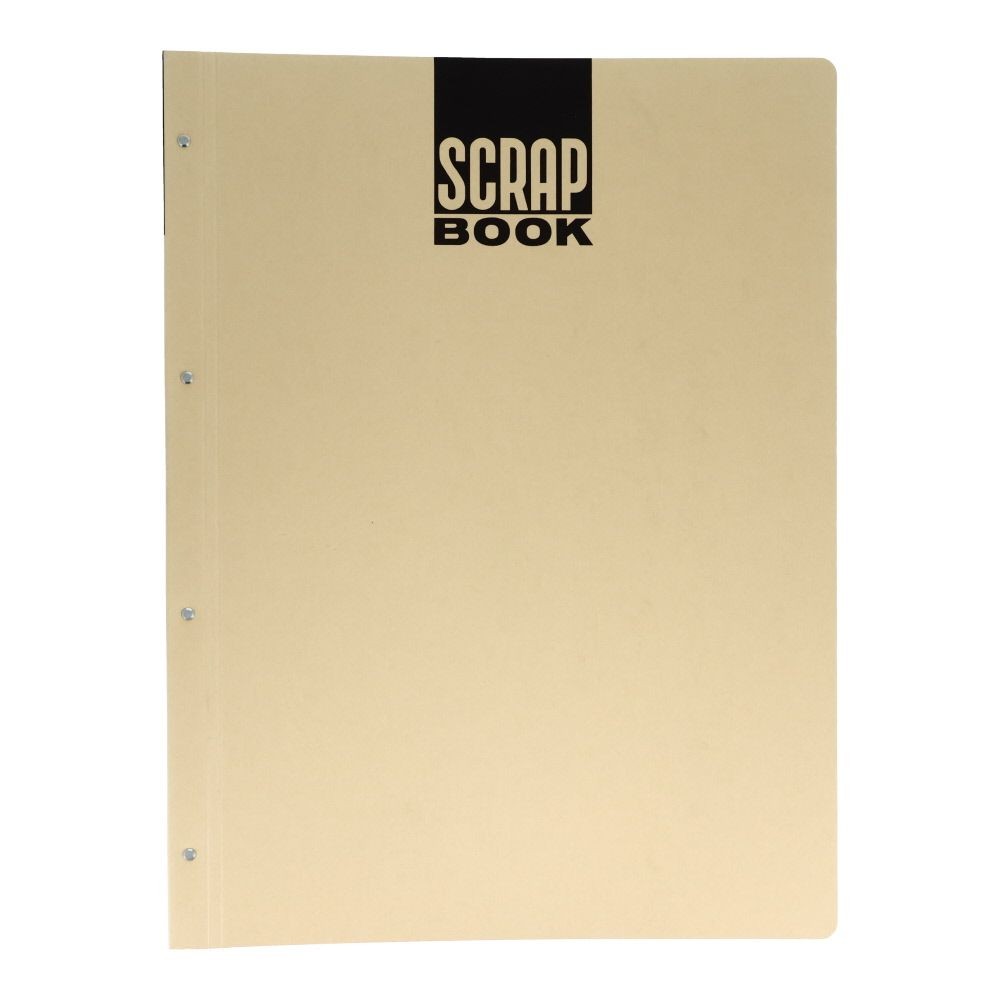 コクヨ　スクラップブック　A3　とじ込み式　無地, クラフト, A3