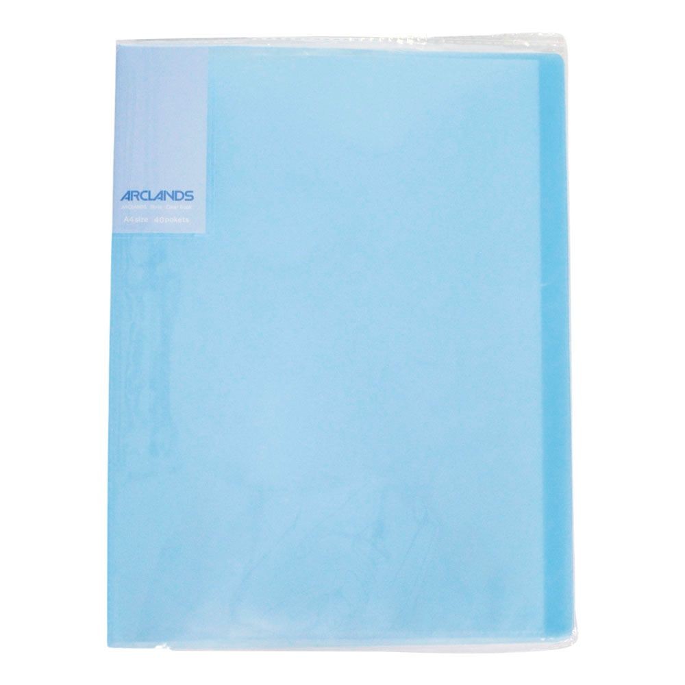 ウイザ WIZ'A透明クリアブックＡ4 40P, クリア, A4 40ポケット