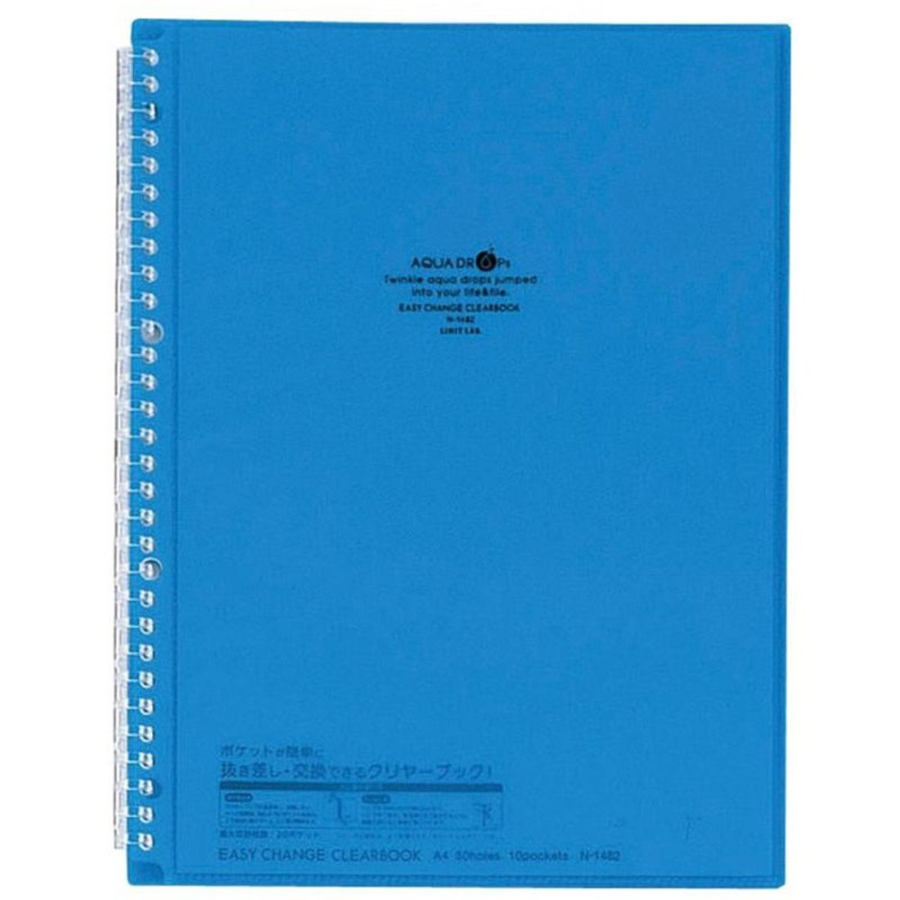 リヒト　クリヤーブックＡ4Ｓ, 白, A4タテ