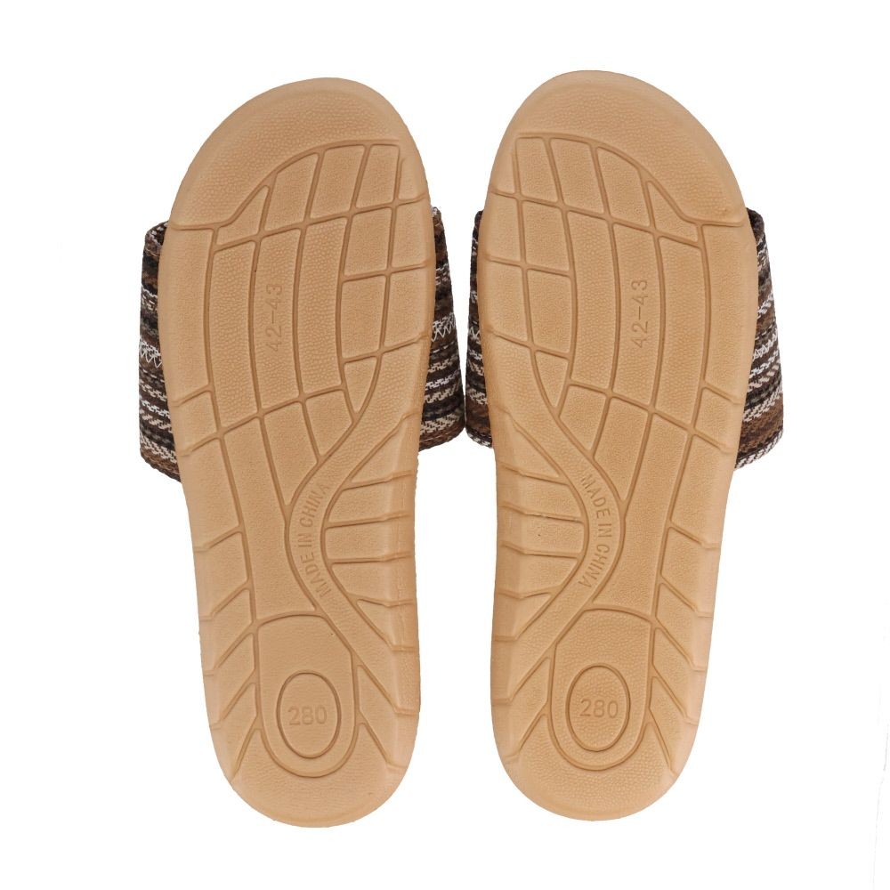 ジュートスリッパ　Ｌ　ブラウン, ブラウン, Lサイズ