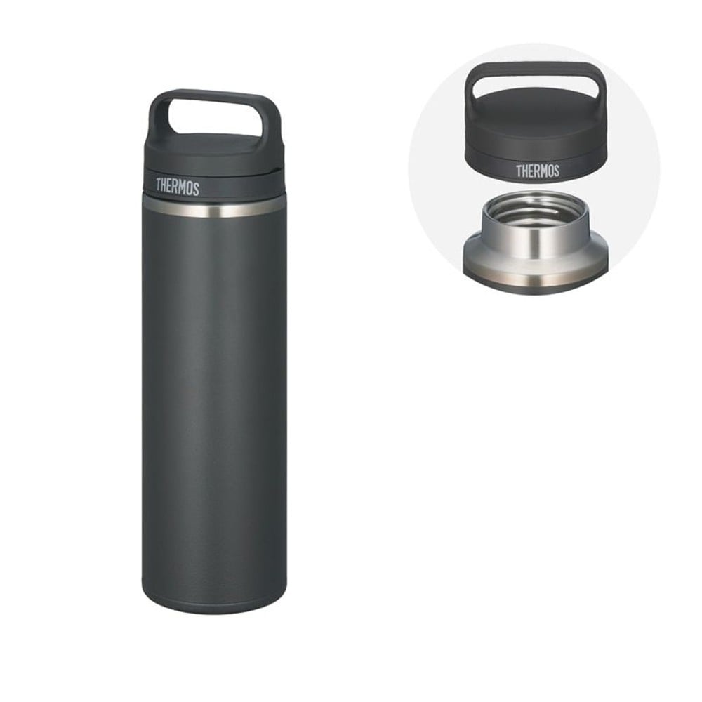 サーモス　真空断熱ケータイマグ　ＪＯＷー６００　ＳＭＢ, スモークブラック, 600ml