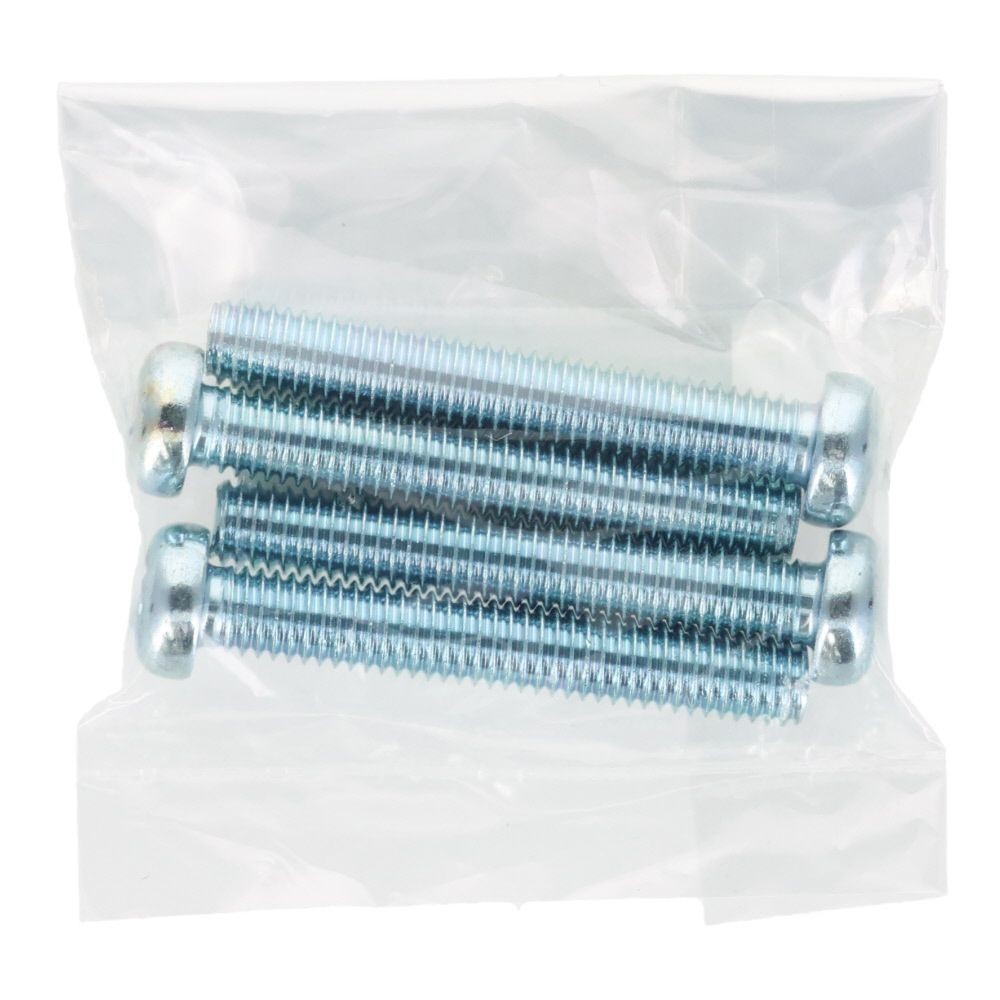 小ねじ　なべ　ユニクロ　Ｍ６&times;４０ｍｍ　４本入, シルバー, M6&times;40mm