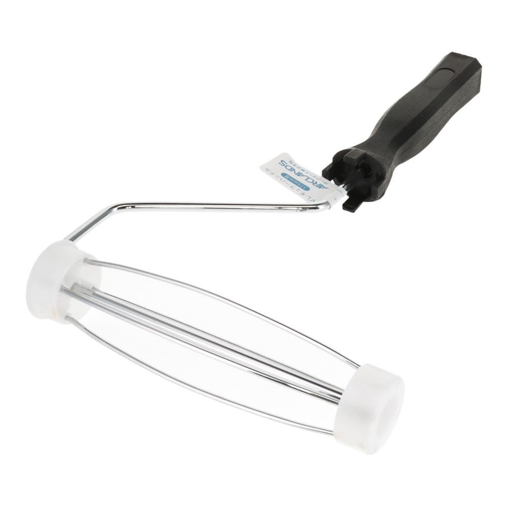 レギュラーローラーハンドル, シルバー/ブラック(100), 100mm用