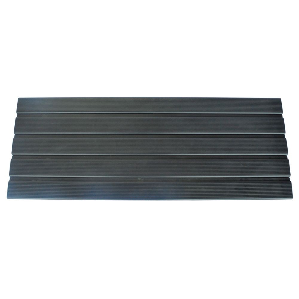 サイレントベンチストッカー　幅120&times;奥行45&times;高さ48ｃｍ　１２０４５４９, ブラック, 1200&times;450&times;490mm