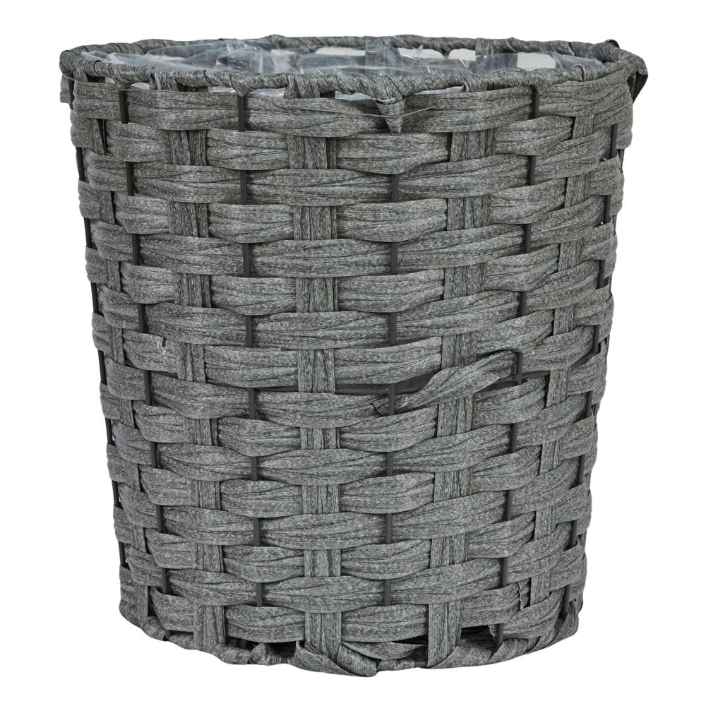 ビニールバスケット8号, グレー, 8号