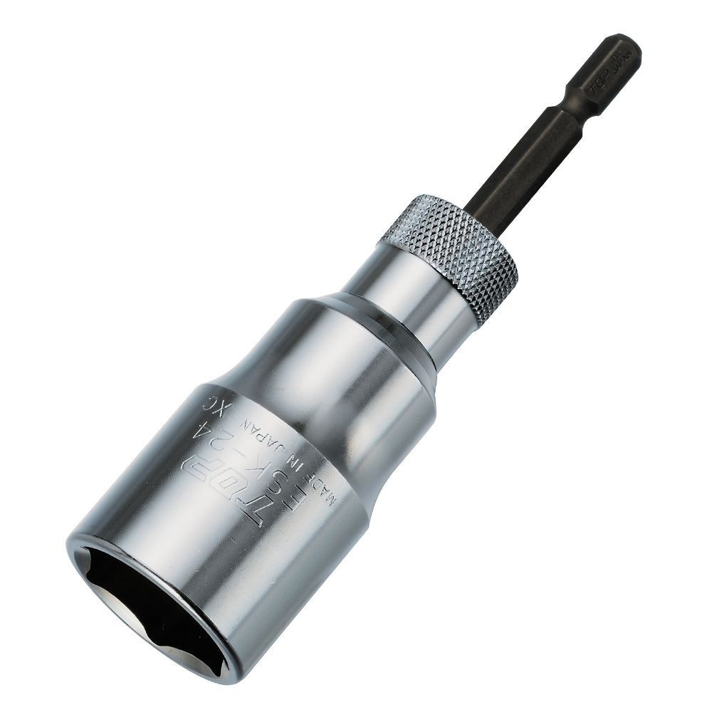 トップ工業（TOP） 電動ドリル用　強替軸ソケット　六角　２４ｍｍ ESK-24TS, 電動ドリル用, 24mm