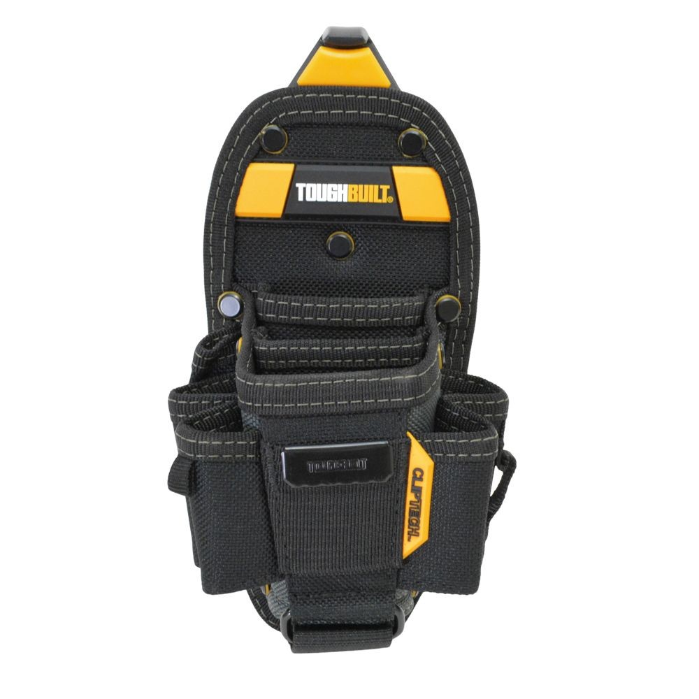 TOUGHBUILT（タフビルト）　テクニシャンポーチ　7ポケット　M　TB-CT-36-M7, 黒, TB-CT-36-M7