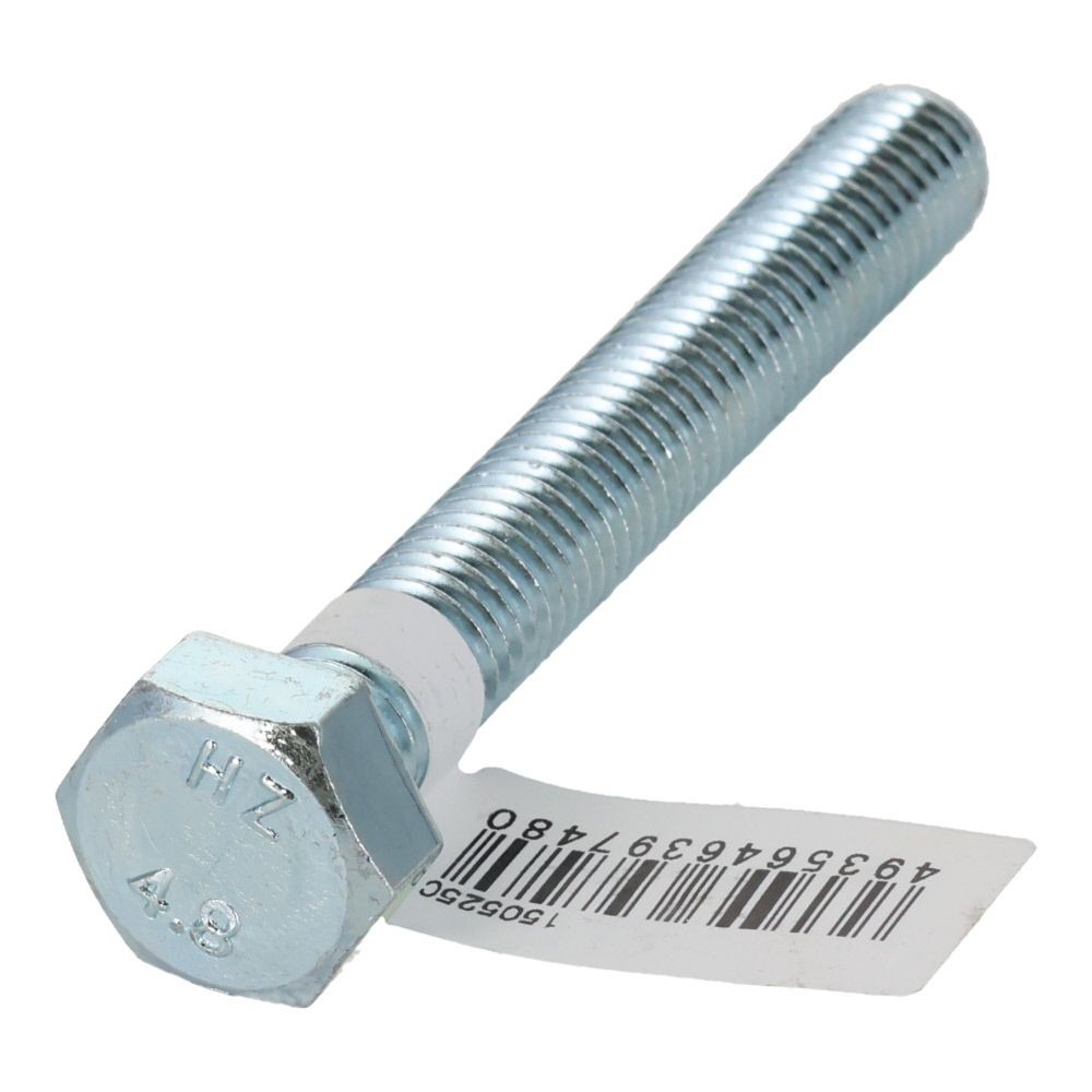 六角ボルト　ユニクロ　全ねじ　Ｍ１０&times;７５, 全ねじ, M10&times;75