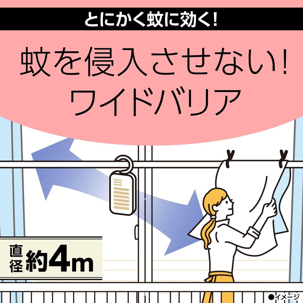 アース　マモルーム　蚊に効く吊るだけプレート　１年用, 虫よけプレート, 1年用