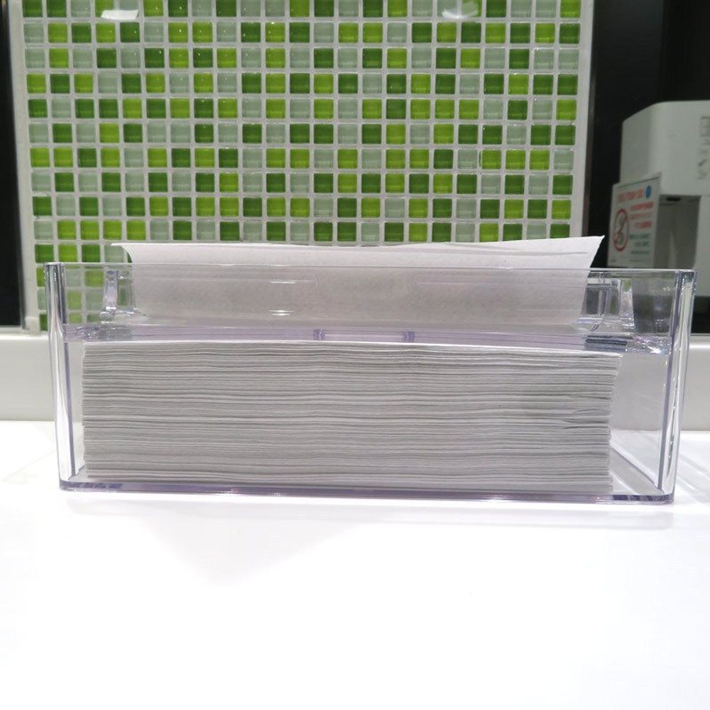 サッと取り出せるペーパータオルケース , クリア, ケースのみ