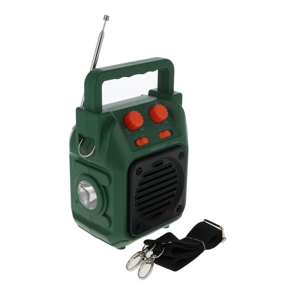 ＯＨＭ　ＡＭ／ＦＭ山策ラジオ　ＲＡＤーＨ３３９Ｎ, グリーン, -