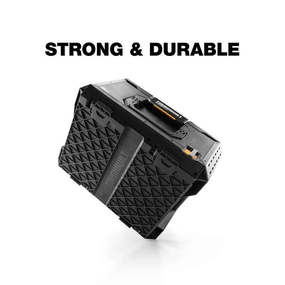 【数量限定】TOUGHBUILT（タフビルト）STACK TECH(スタックテック)　ツールボックス50, ブラック, TB-B1-B-50