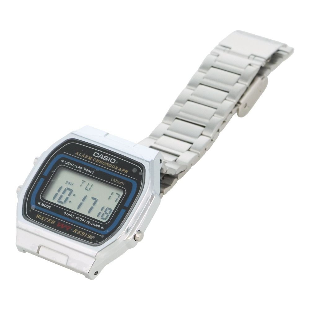 カシオ　デジタルウオッチ　カシオコレクション　スタンダード　日常生活防水, シルバー, 幅35mm