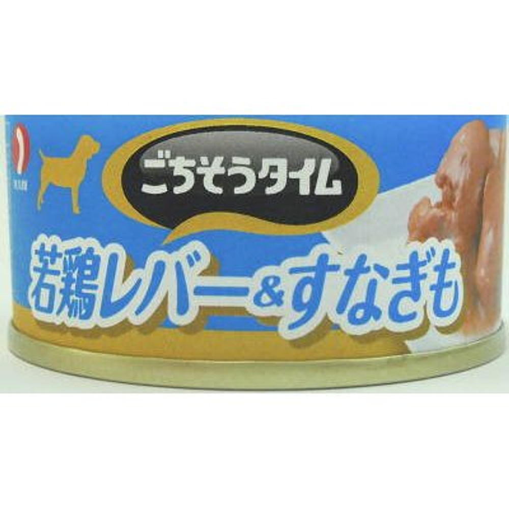 ごちそうタイム　若鶏レバー＆すなぎも　８０ｇ, -, 80g