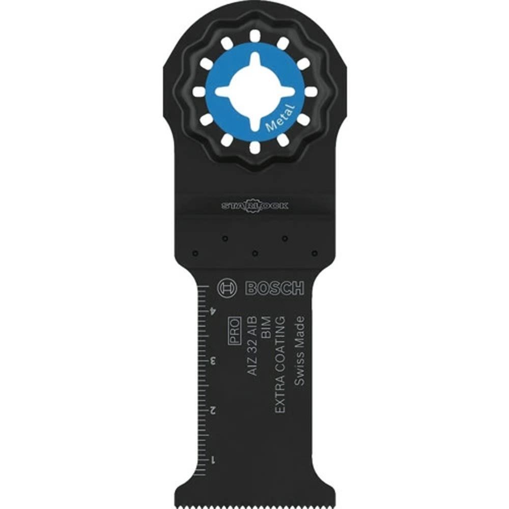 ボッシュ 金属ステン用ブレード AIZ43AIB/5, ブラック, 刃幅32mm&times;刃長50mm