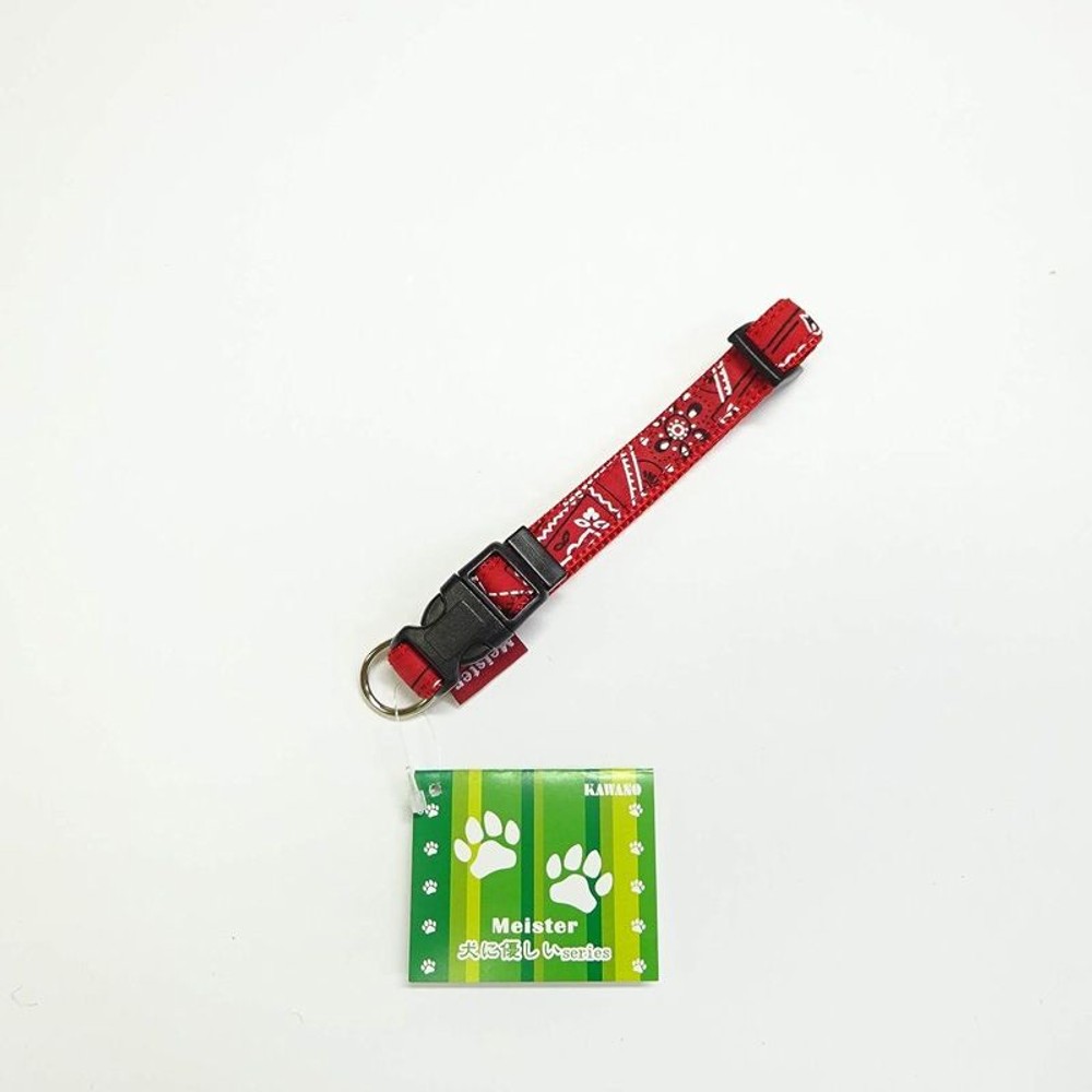 カワノ　マイスター　カラー　バンダナ　R, レッド（SS）, SSサイズ