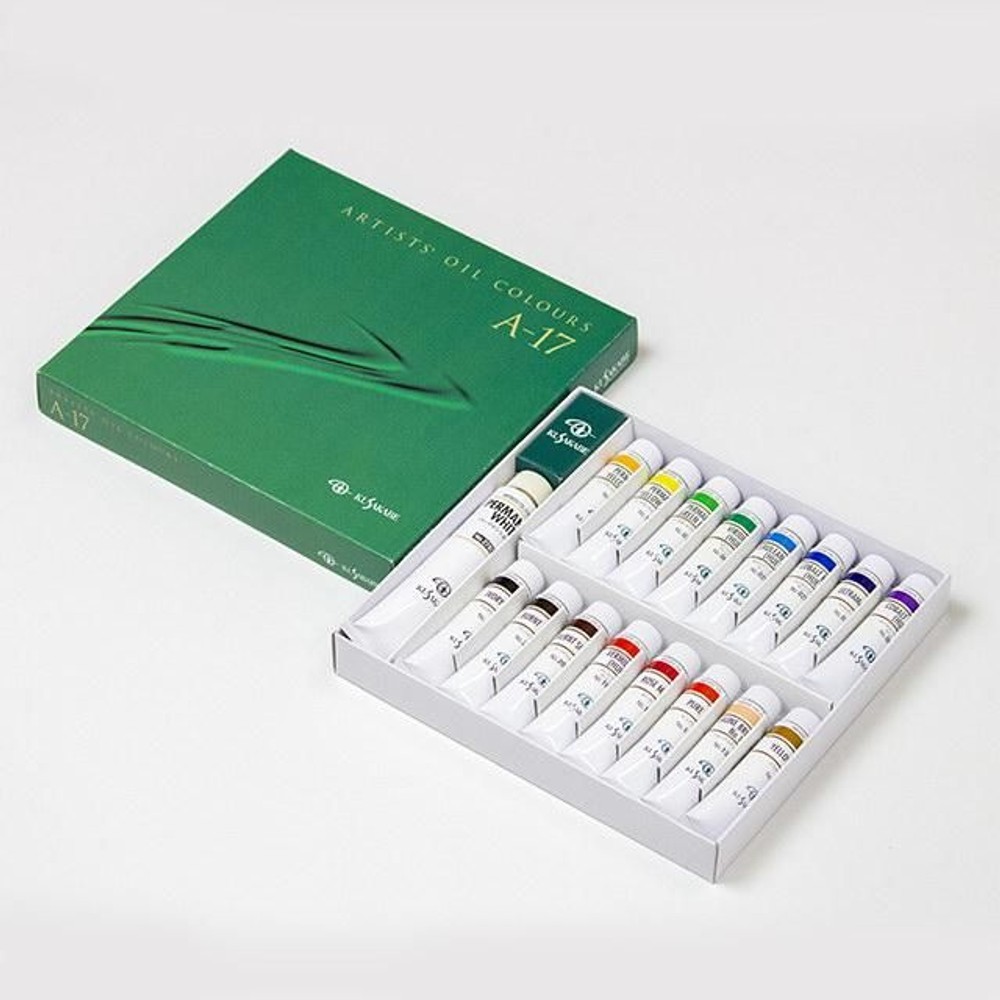 クサカベ 油絵具セット A-17 (17色), A17油絵具17色, 17色セット
