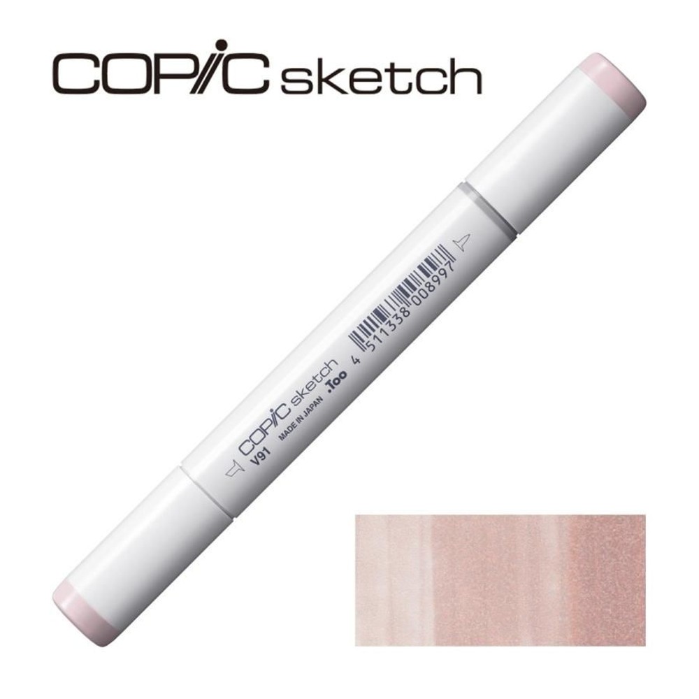 コピックスケッチ V91 ペール・グレープ, V91 ペール・グレープ, スケッチ