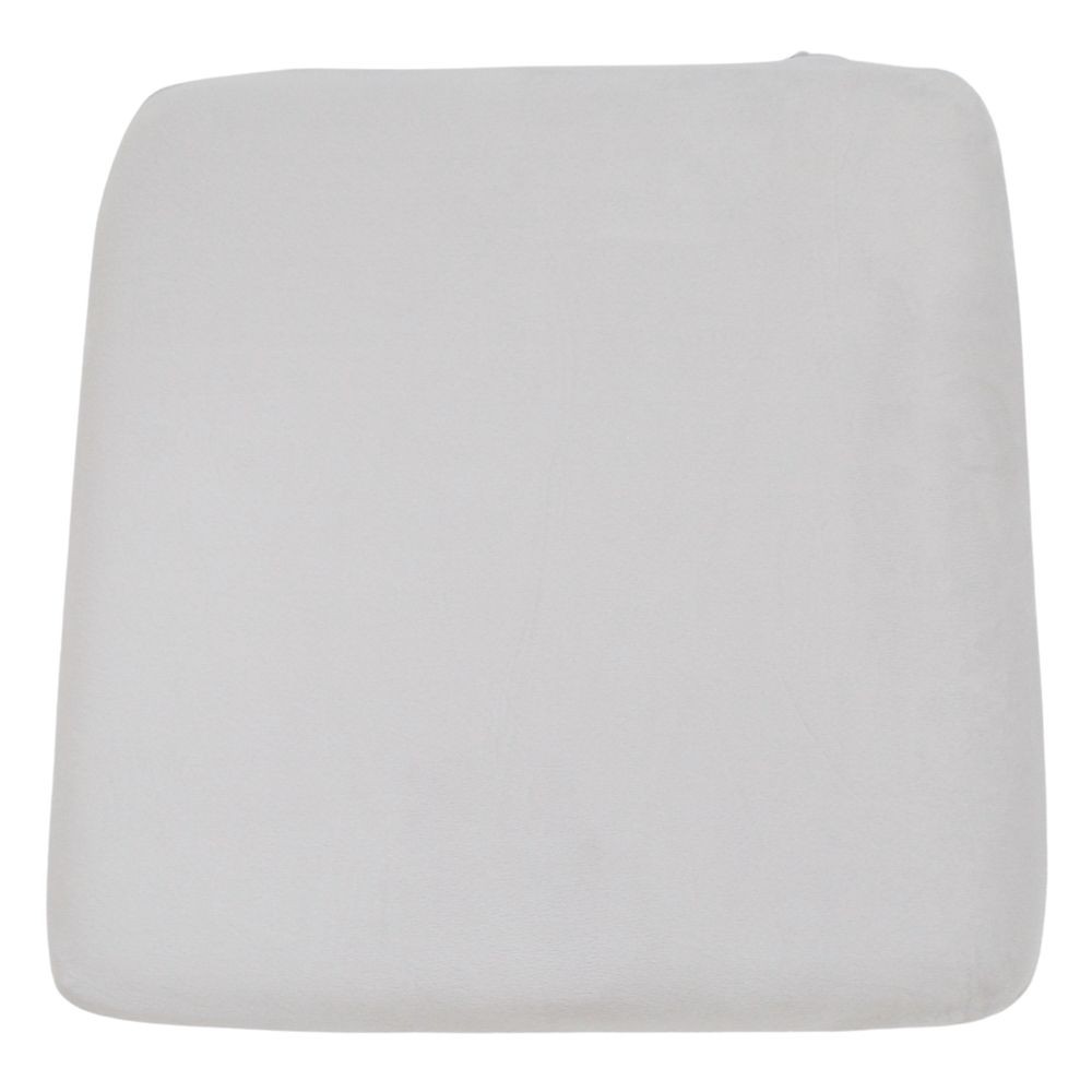 WIZ'A ウイザ　低反発シートクッション, グレー, 約40&times;40&times;4cm