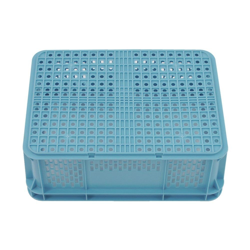 サンコー サンテナー B#37H ライトブルー 101807-00 ×10個セット【メーカー直送・代引不可】【法人限定】, ライトブルー, 10P