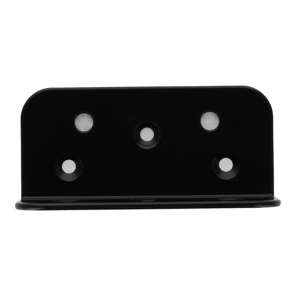 ２&times;４金具Ｌ型アングル　８０&times;３７&times;３７, 黒, L型アングル