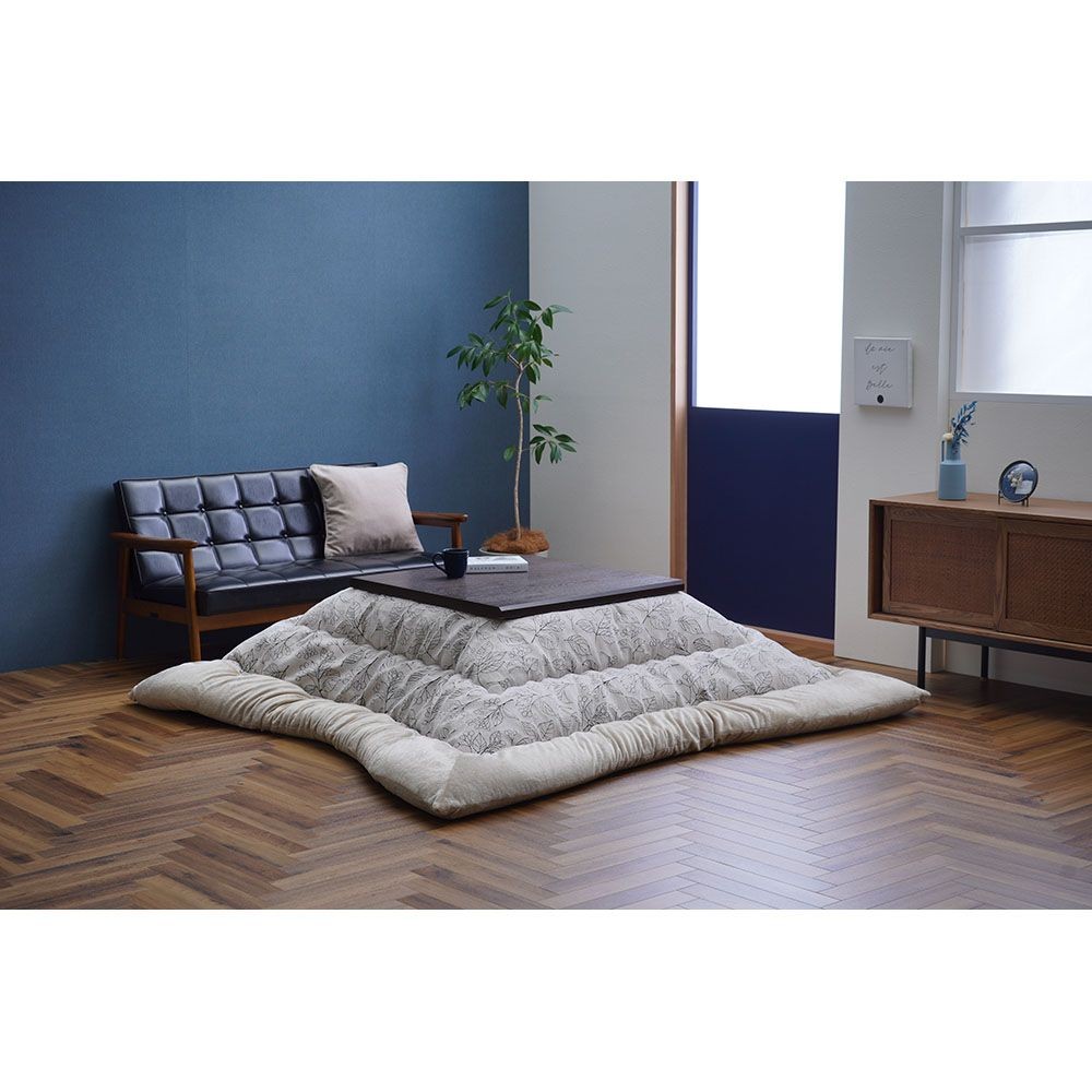 日本製ボリュームこたつ布団  ブラン  アイボリー色【メーカー直送・代引不可】