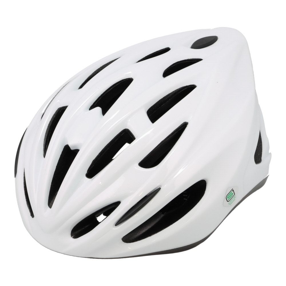 サイクルスポーツヘルメット Lサイズ, ブラック, L（58-61cm）