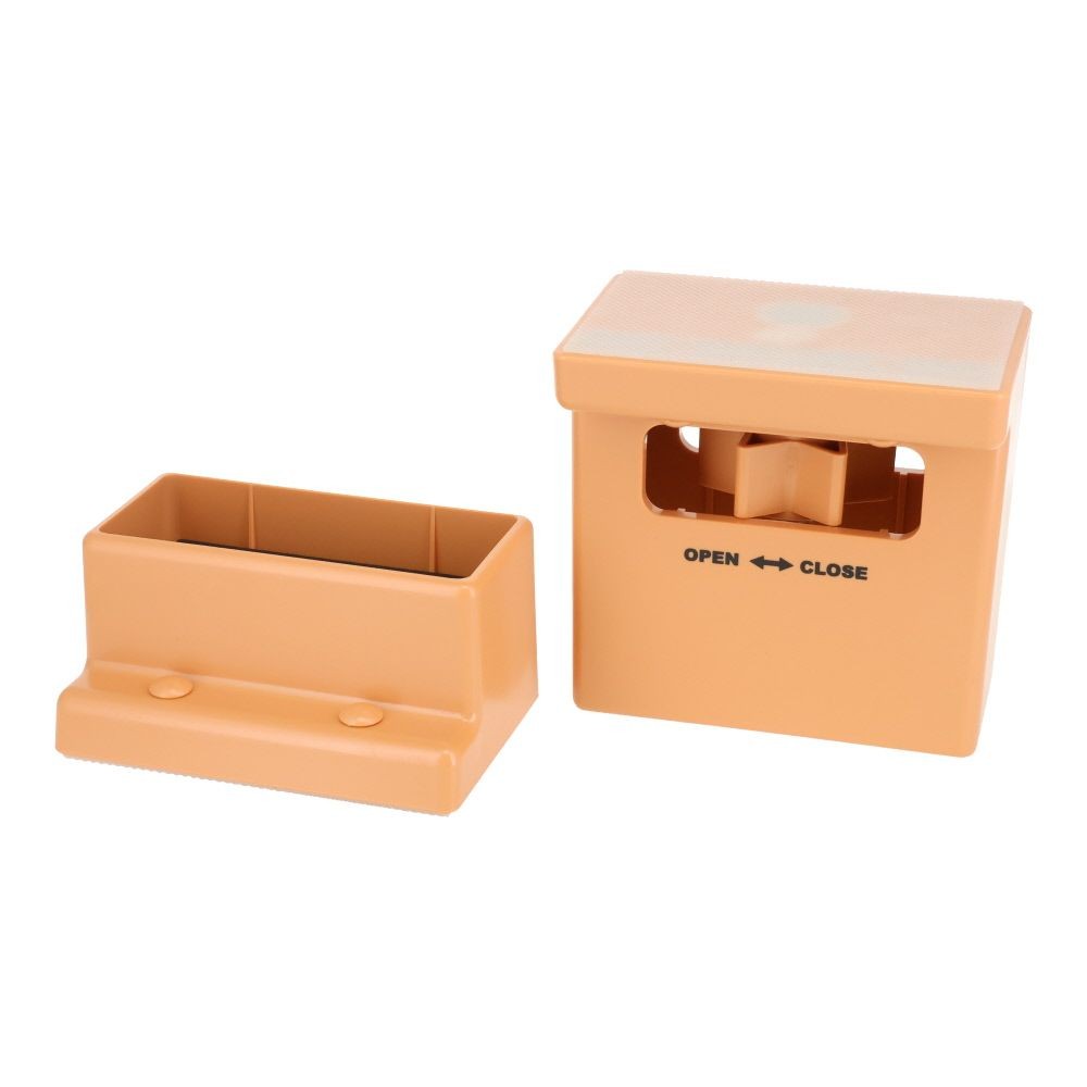 ２ｘ４ブラケット　ライトブラウン, ブラック, 1個