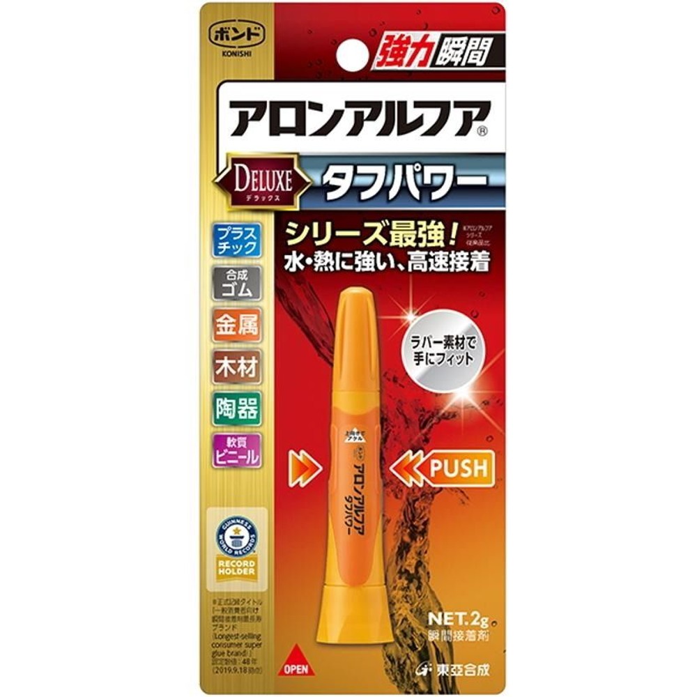 コニシ ボンド アロンアルフア タフパワー 2g, 透明, 2g