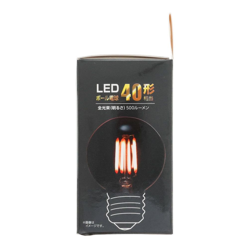 ヤザワ フィラメントLED LDG4LG50C, クリア, 40形相当