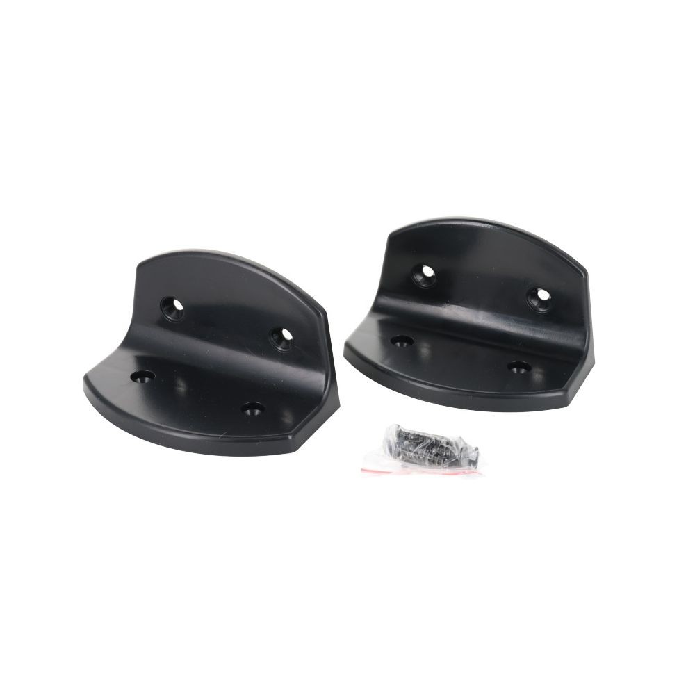 ２ｘ４ブラケット用 棚受, ブラック, 1組