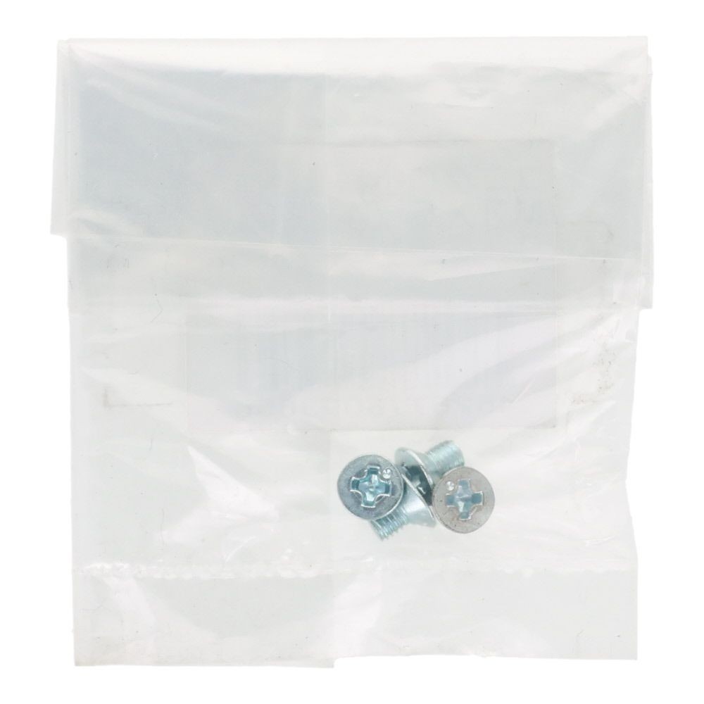 小ねじ　皿　ユニクロ　Ｍ３&times;５ｍｍ　４本入, シルバー, M3&times;5mm