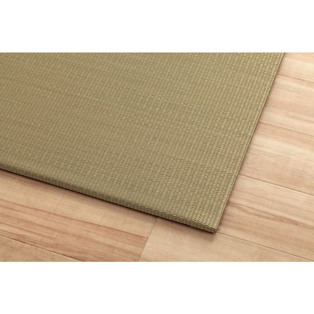 イケヒコ 美畳 い草 ユニット畳 置き畳 縁無し 約70&times;70&times;1.5cm 9枚組 【メーカー直送・代引不可】, 無地, 9枚組