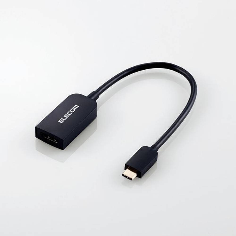 USB-C映像変換アダプタ　MPA-CHDMIABK, ブラック, 0.15m