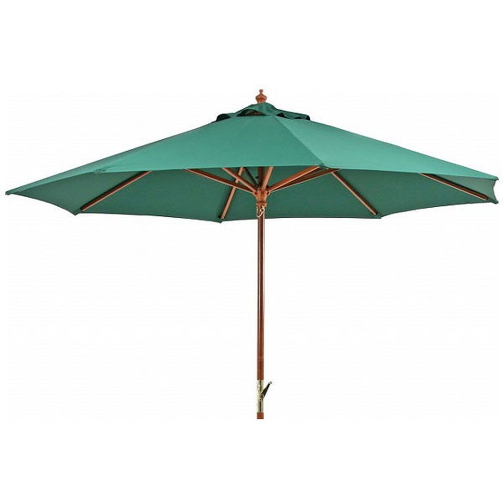 不二貿易  木製パラソル　270ｃｍ, アイボリー, 直径約2.5m