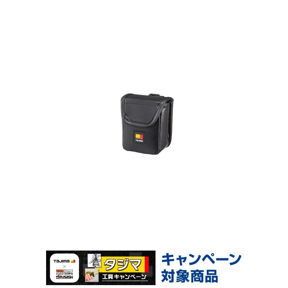 TAJIMA（タジマ）　セフポーチ ナイロン 腰1段 SFPCN-1S, ブラック, 1段