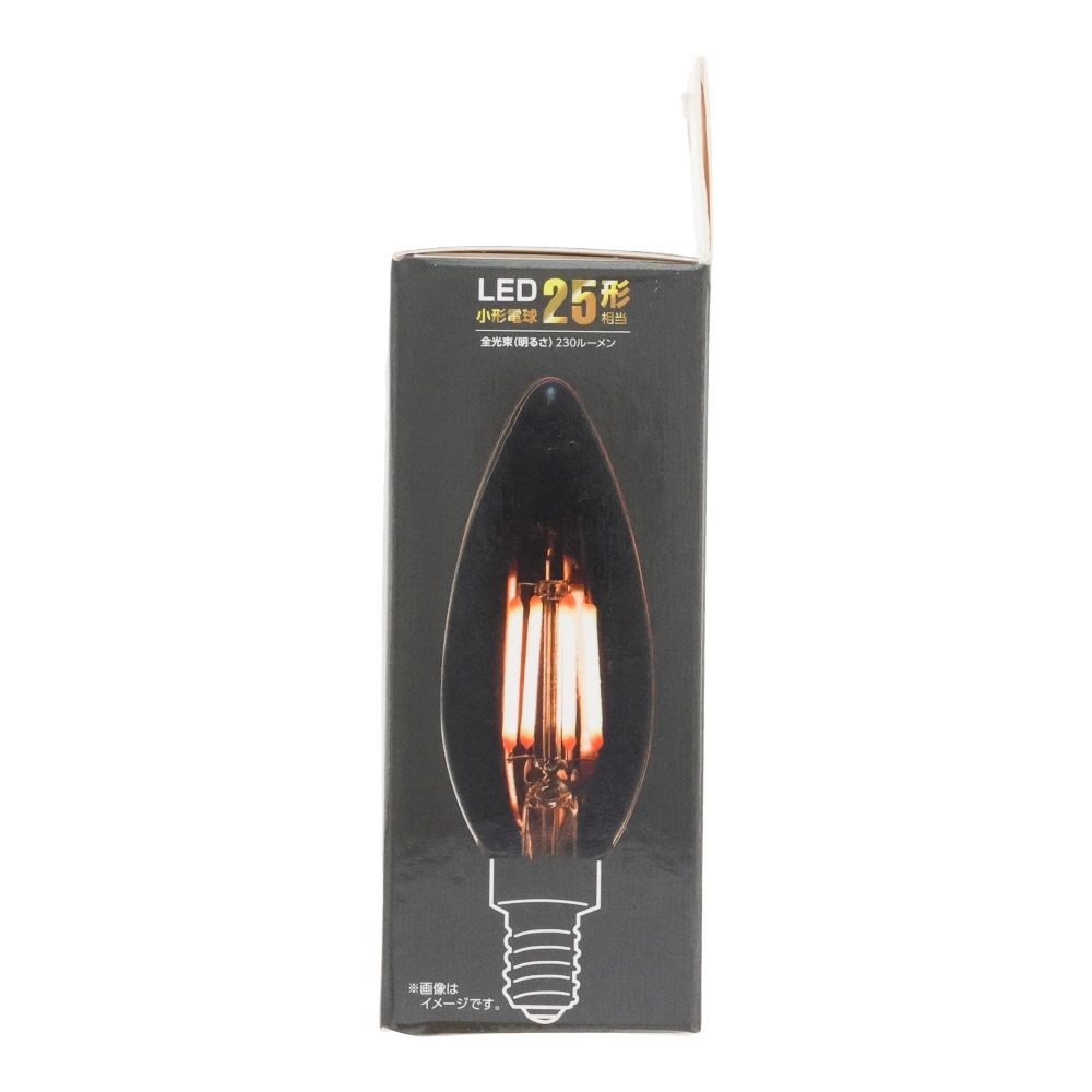 ヤザワ フィラメントLED LDC2LG32E12C2, クリア, 25形相当