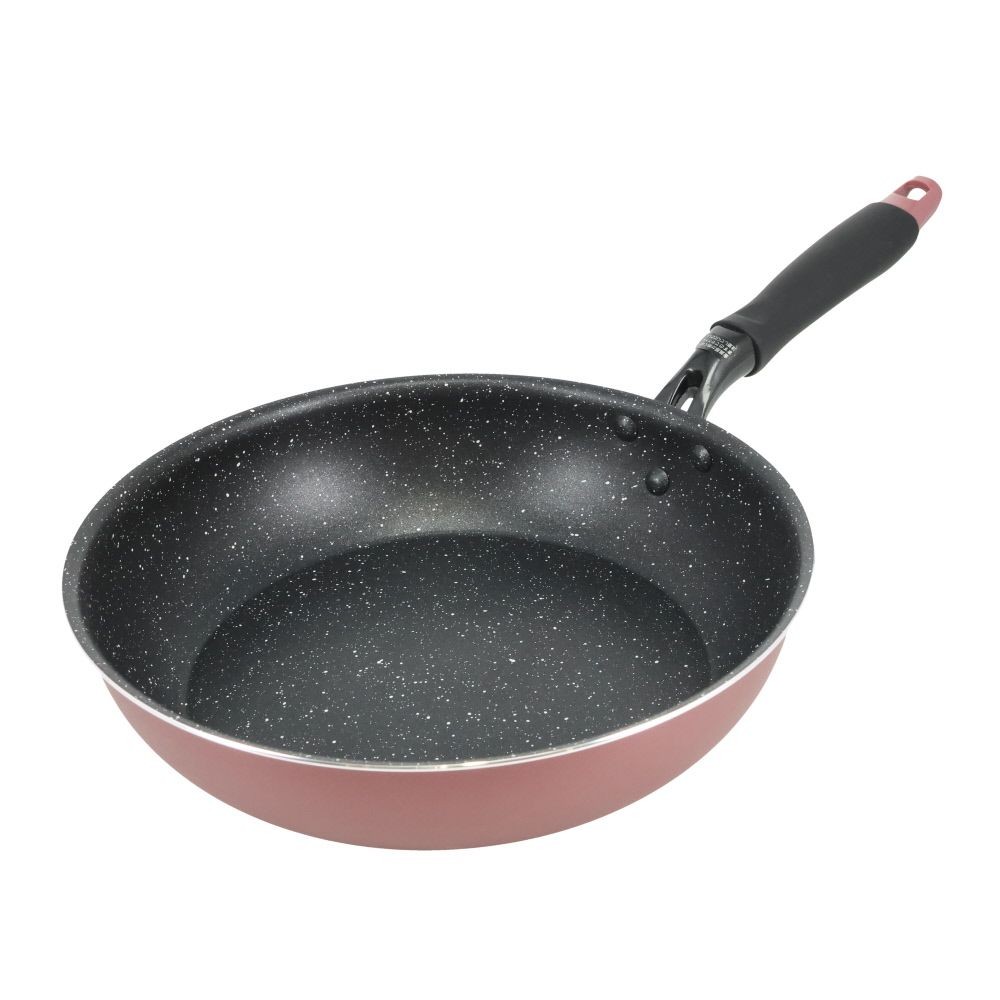 ウィザ WIZ'A　ちょい深くて料理の幅が広がるＩＨフライパン, ピンク(20), 20cm