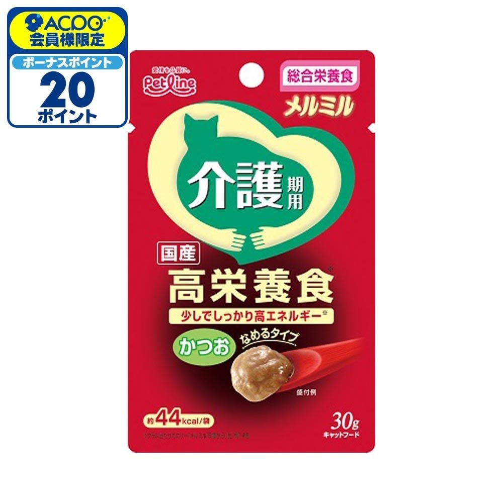 キャネット　メルミル　介護期用　かつお, かつお, 30g