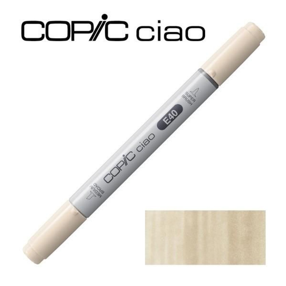 コピックチャオ E40 ブリック・ホワイト,  E40 ブリック・ホワイト, チャオ