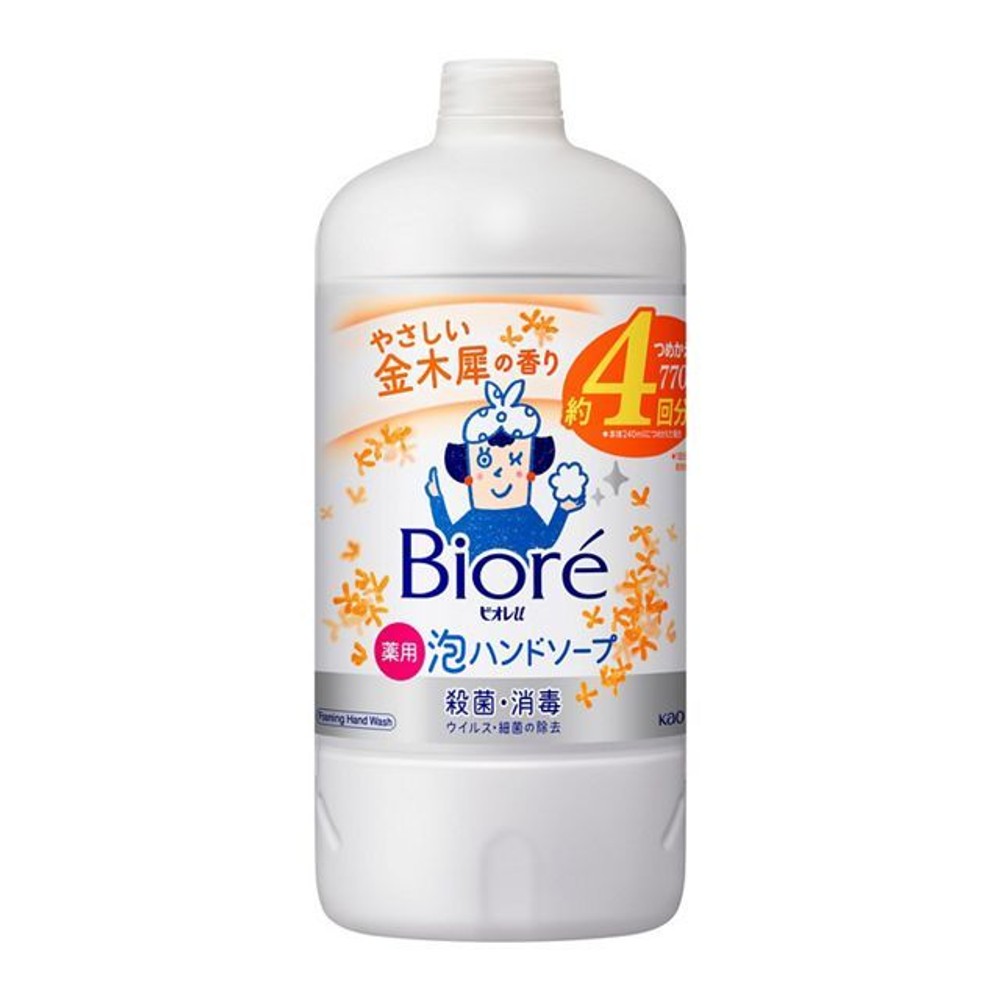 ビオレｕ　泡ハンドソープ　金木犀の香り　つめかえ用　７７０ｍｌ, 金木犀の香り, 770ml