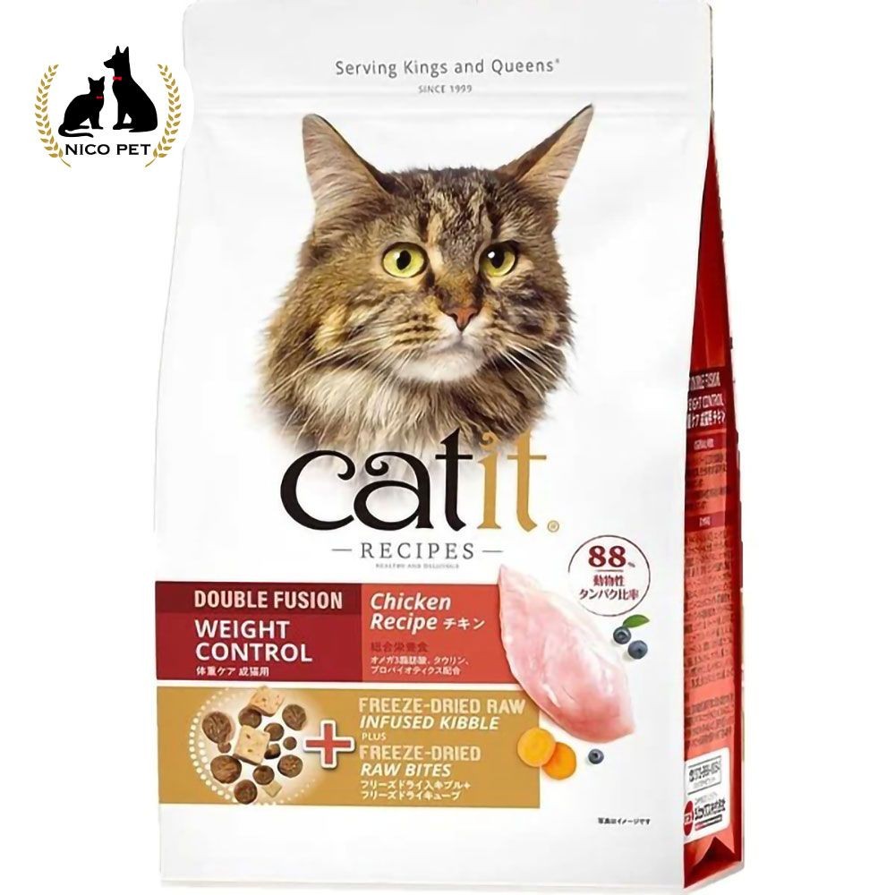 ジェックス Catit Recipes WEIGHT CONTROL 体重ケア 成猫用 チキン 1.5kg