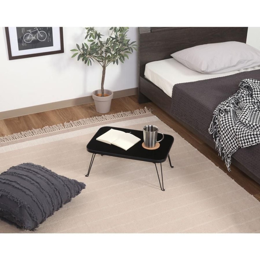 不二貿易  カラーミニテーブル　ＣＣＢ4530 【メーカー直送・代引不可】, ブラウン, ＢＲ／ＢＫ