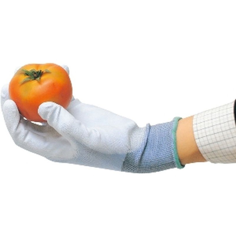 ウレタン背抜き手袋　1双, ブルー, Sサイズ