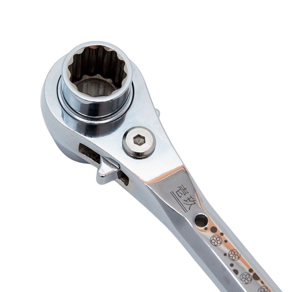 MUSTTOOL ラチェットレンチ ストレートシノ付 RW-1924SD, -, -
