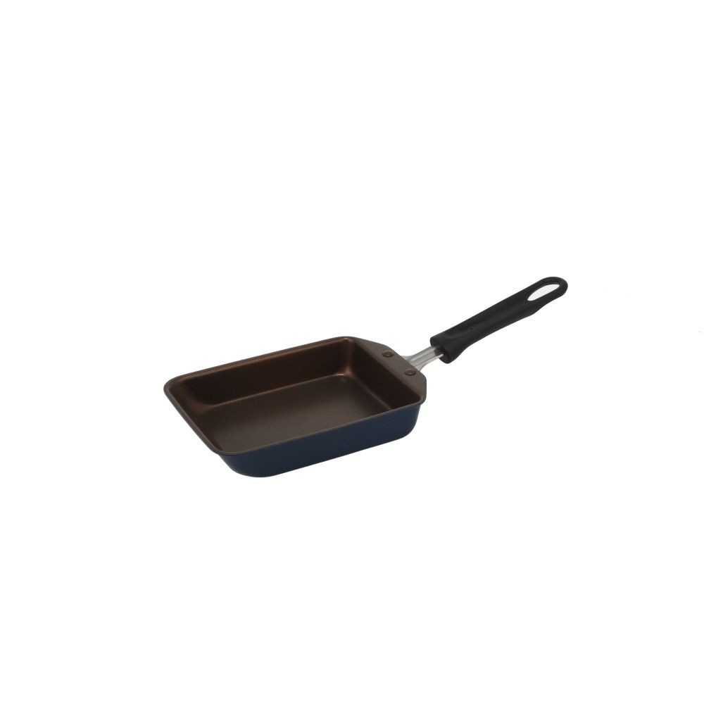 サーモス  ガス専用  卵焼きパン  13cm  ＫＦＩー013Ｅ　ＮＶＹ, ネイビー, ガス専用13ｃｍ