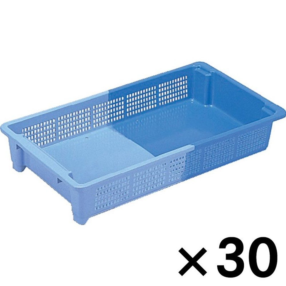 サンコー ＳＮコンテナーＣ＃12　　ブルー／ライトブルー &times;30個セット【メーカー直送・代引不可】【法人限定】