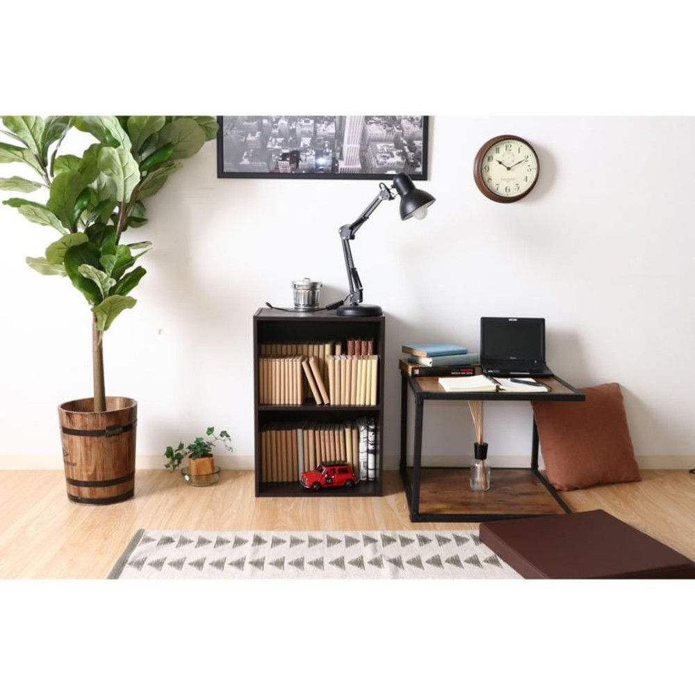 カラーボックス2段【メーカー直送・代引不可】, ホワイト, 2段